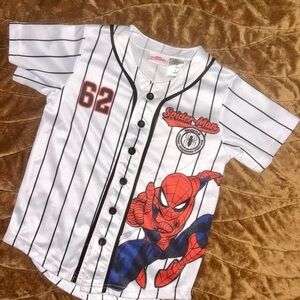 Spider-Man Kids Baseball Shirt